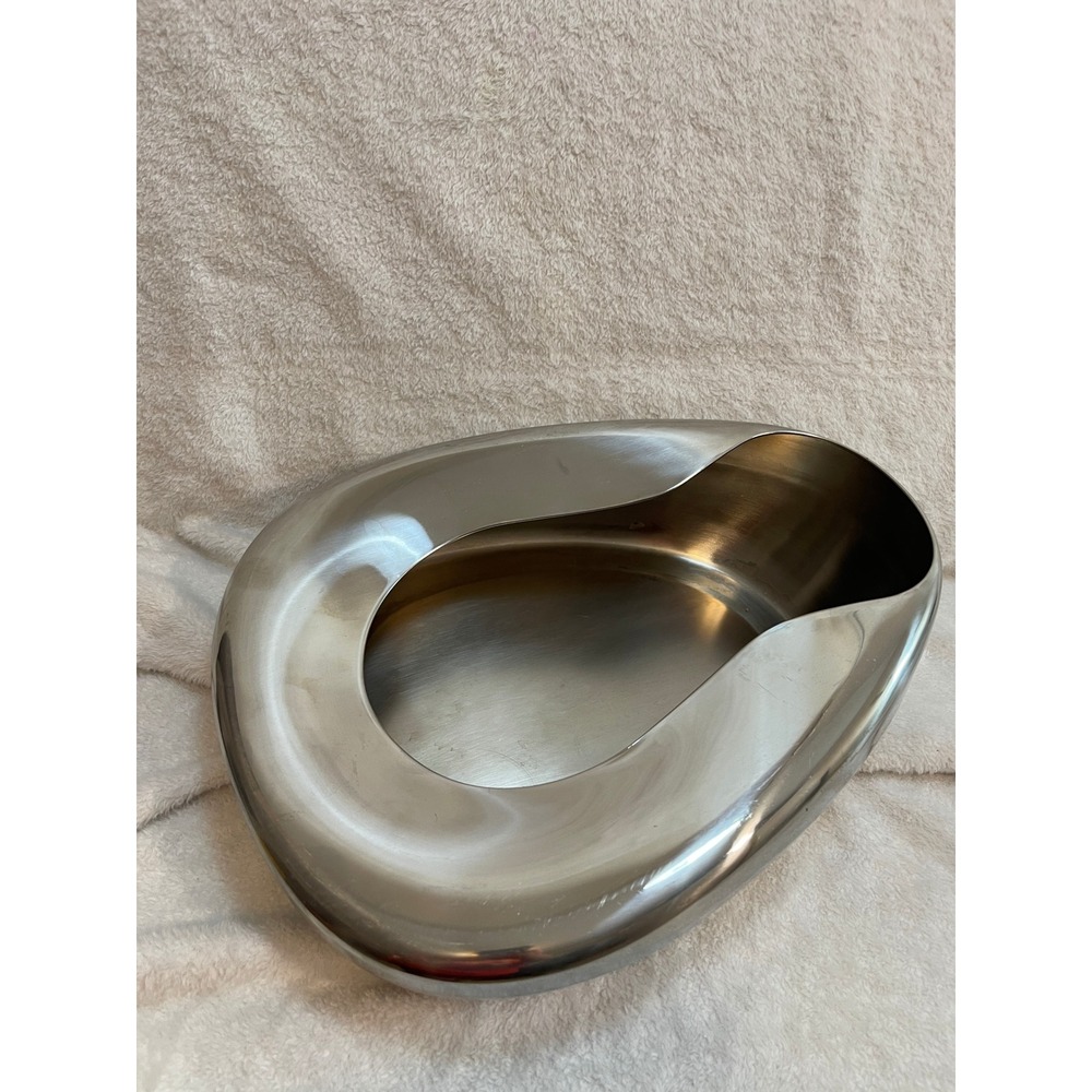 Vollrath 89010 Stainless Steel Bed Pan Medical Grade Made in USA 14 Inch